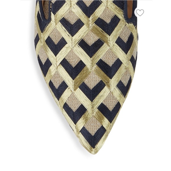 SCHUTZ ROSE CANVAS MULES - Picture 4 of 11